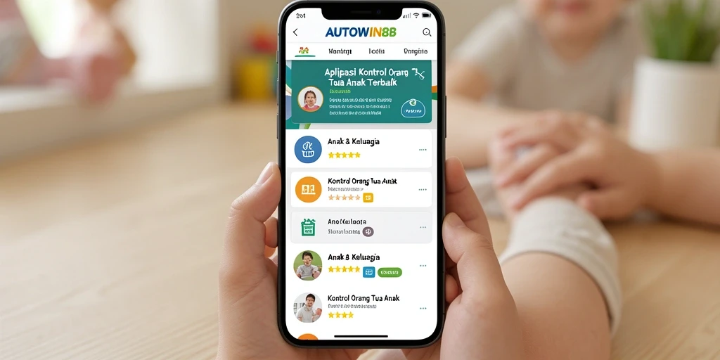 Antarmuka AUTOWIN88 yang intuitif untuk kontrol orang tua.