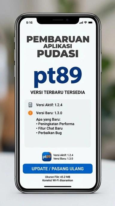 Riwayat Versi pt89 untuk Pengguna Android